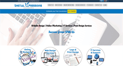 Desktop Screenshot of digitalxpressions.com
